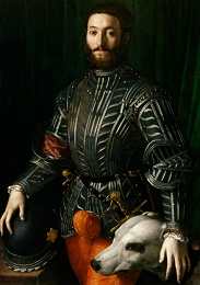 Agnolo Di Cosimo named Bronzino Monticelli, Florence 1572 Portr of Guidubaldo Della Rovere 1532c