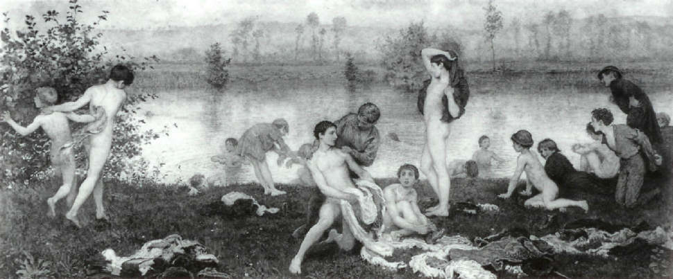 Frederick Walker, bathers