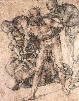 Signorelli, Nudestudy for above works