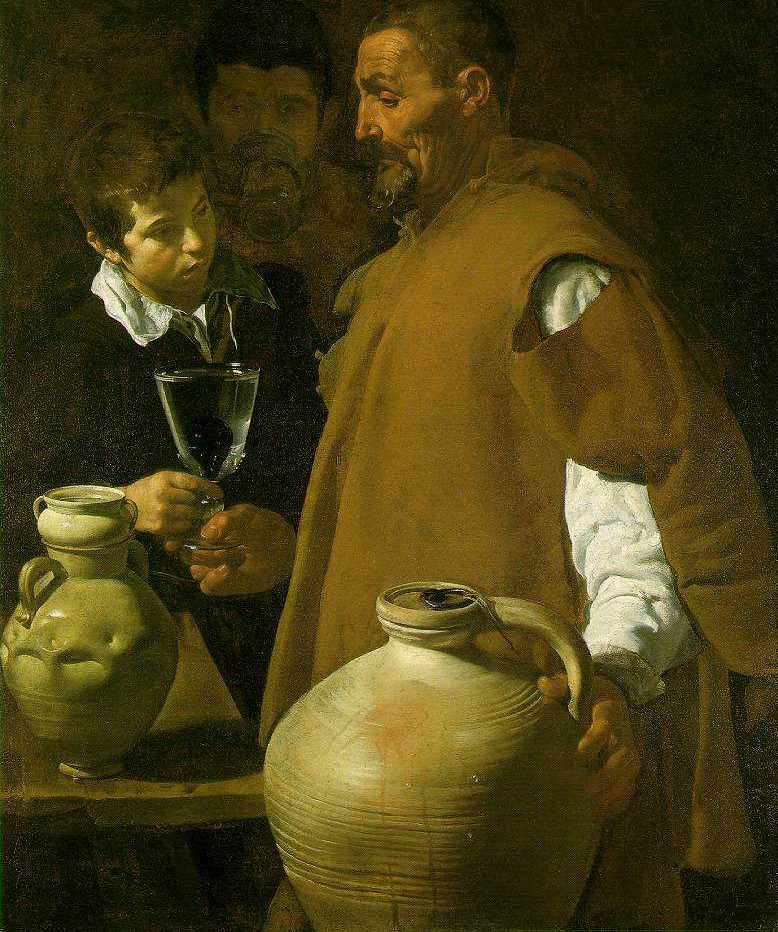 boy with waterseller
